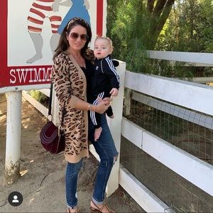 Splendid Leopard Print Cardigan 🤎